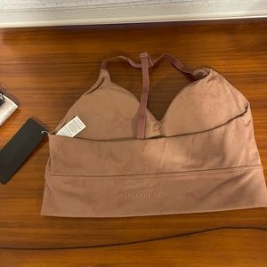 Alphalete - alphalux wonder bra - dusty rose - large - NWT